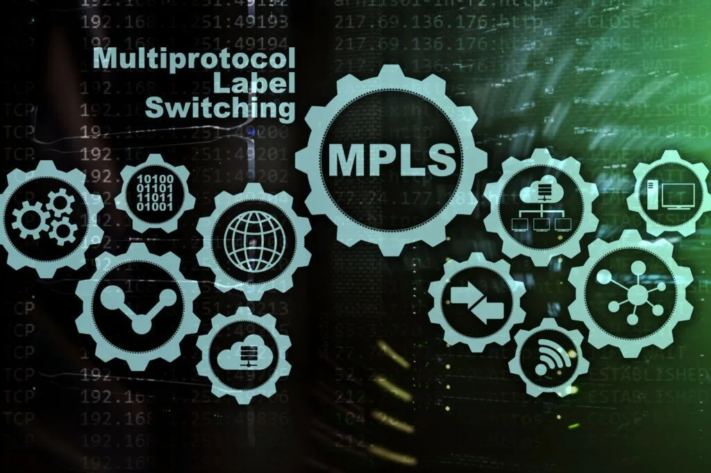 MPLS networking and routing virtual screen concept