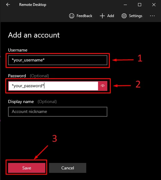 Sužinokite, kaip prisijungti prie virtualaus ar dedikuoto serverio naudojant Windows įrenginį, naudojant nuotolinio darbalaukio programą.