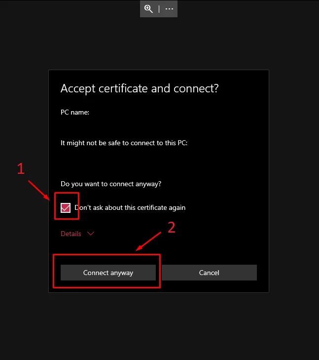 Sužinokite, kaip prisijungti prie virtualaus ar dedikuoto serverio naudojant Windows įrenginį, naudojant nuotolinio darbalaukio programą.