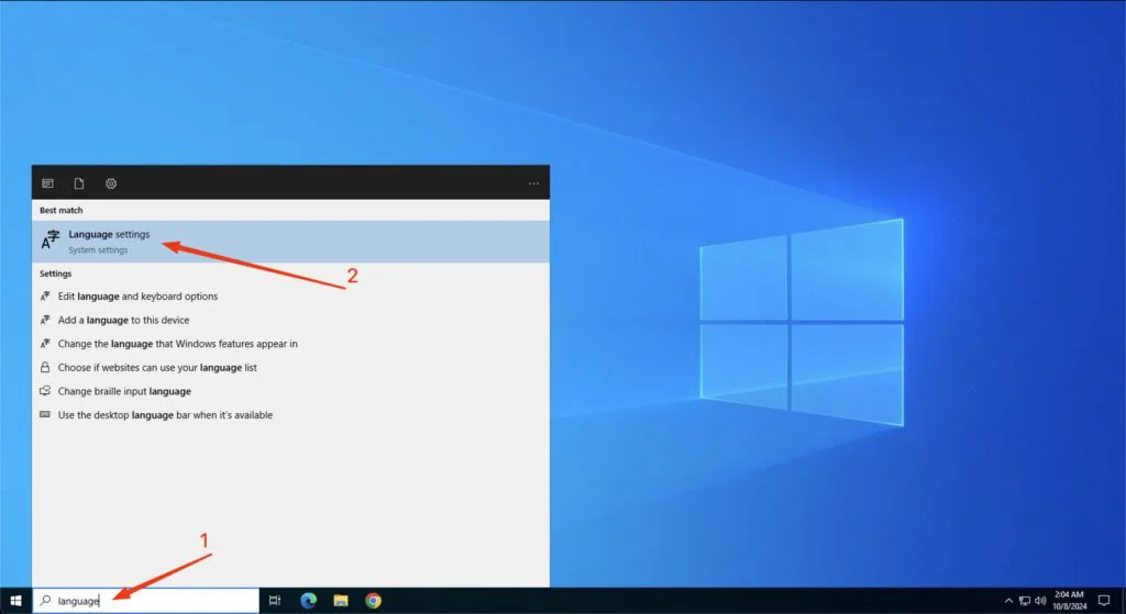 Sužinokite kaip pakeisti „Windows“ sistemos kalbą, sekdami kelis paprastus žingsnius.