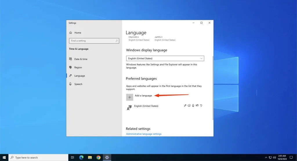 Sužinokite kaip pakeisti „Windows“ sistemos kalbą, sekdami kelis paprastus žingsnius.