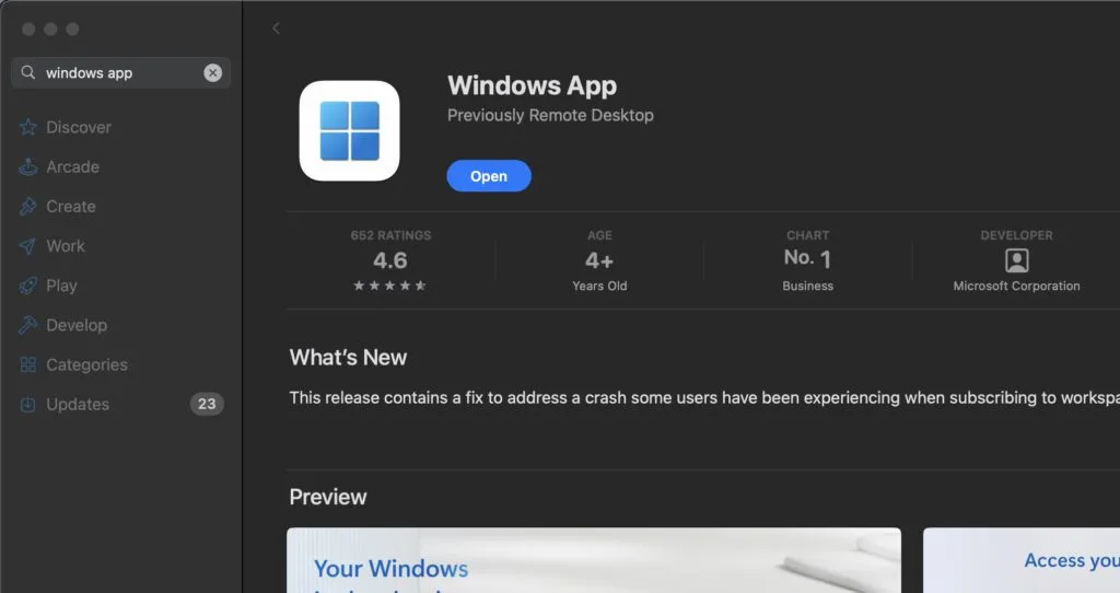 Sužinokite, kaip prisijungti prie virtualaus serverio iš MacOS įrenginio naudojant 'Windows App'.