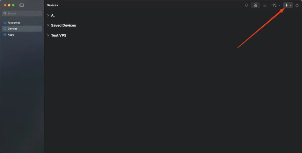 Sužinokite, kaip prisijungti prie virtualaus serverio iš MacOS įrenginio naudojant 'Windows App'.