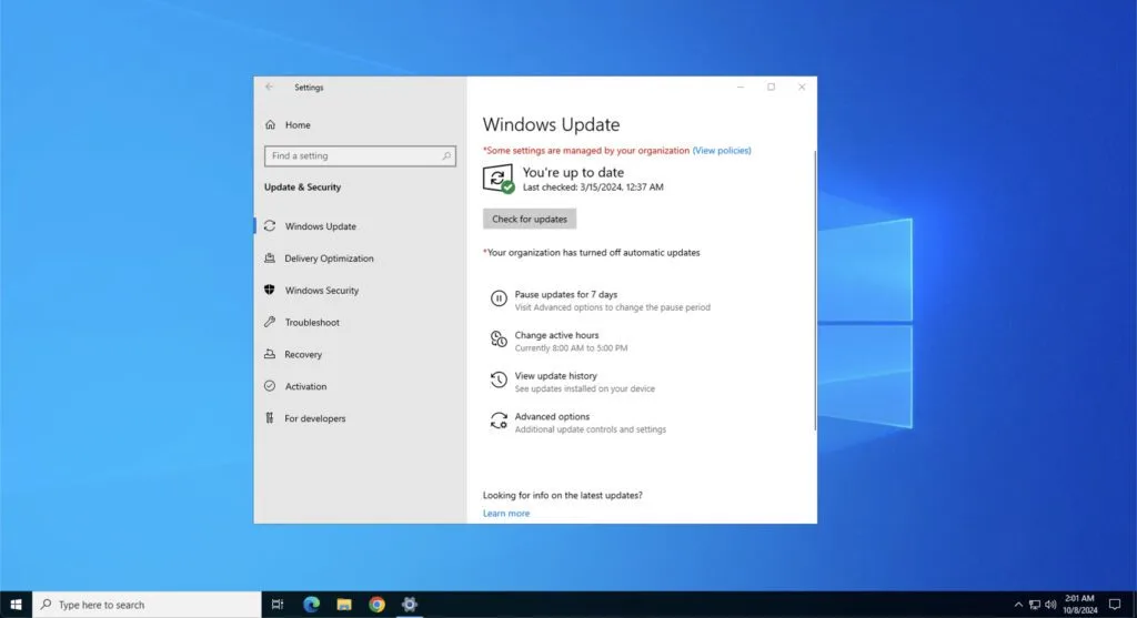 Sužinokite, kaip įdiegti OS atnaujinimus virtualiame arba dedikuotame 'Windows' serveryje. Reguliarūs atnaujinimai užtikrina saugumą ir sklandų sistemos veikimą.